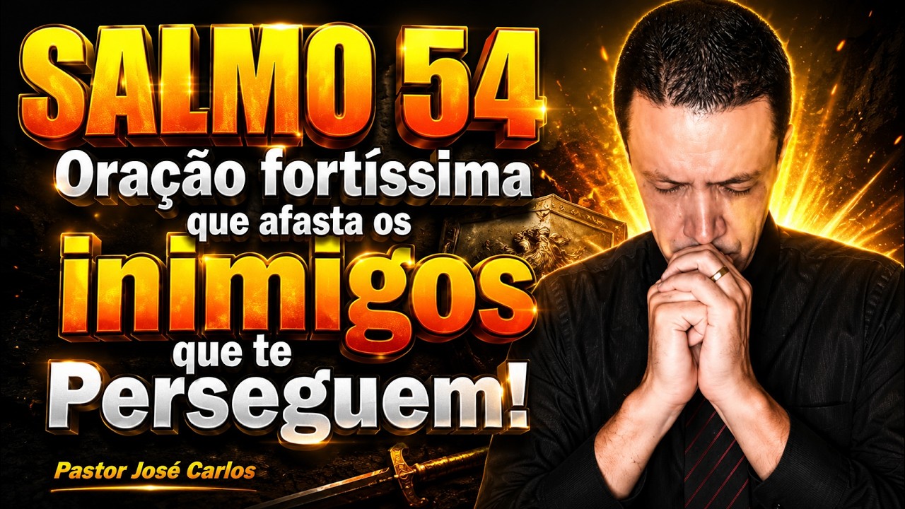 ((🔴)) Salmo 54 Oração forte para afastar os inimigos que te perseguem!