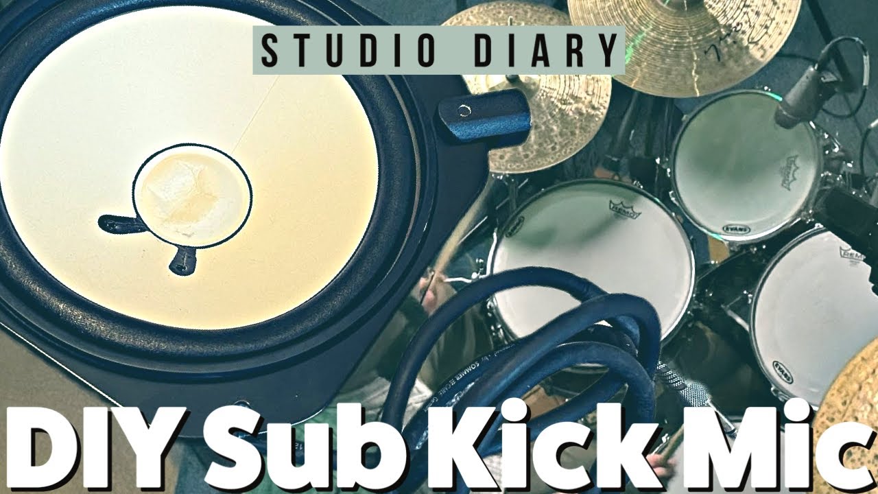 DIY Sub Kick Microphone