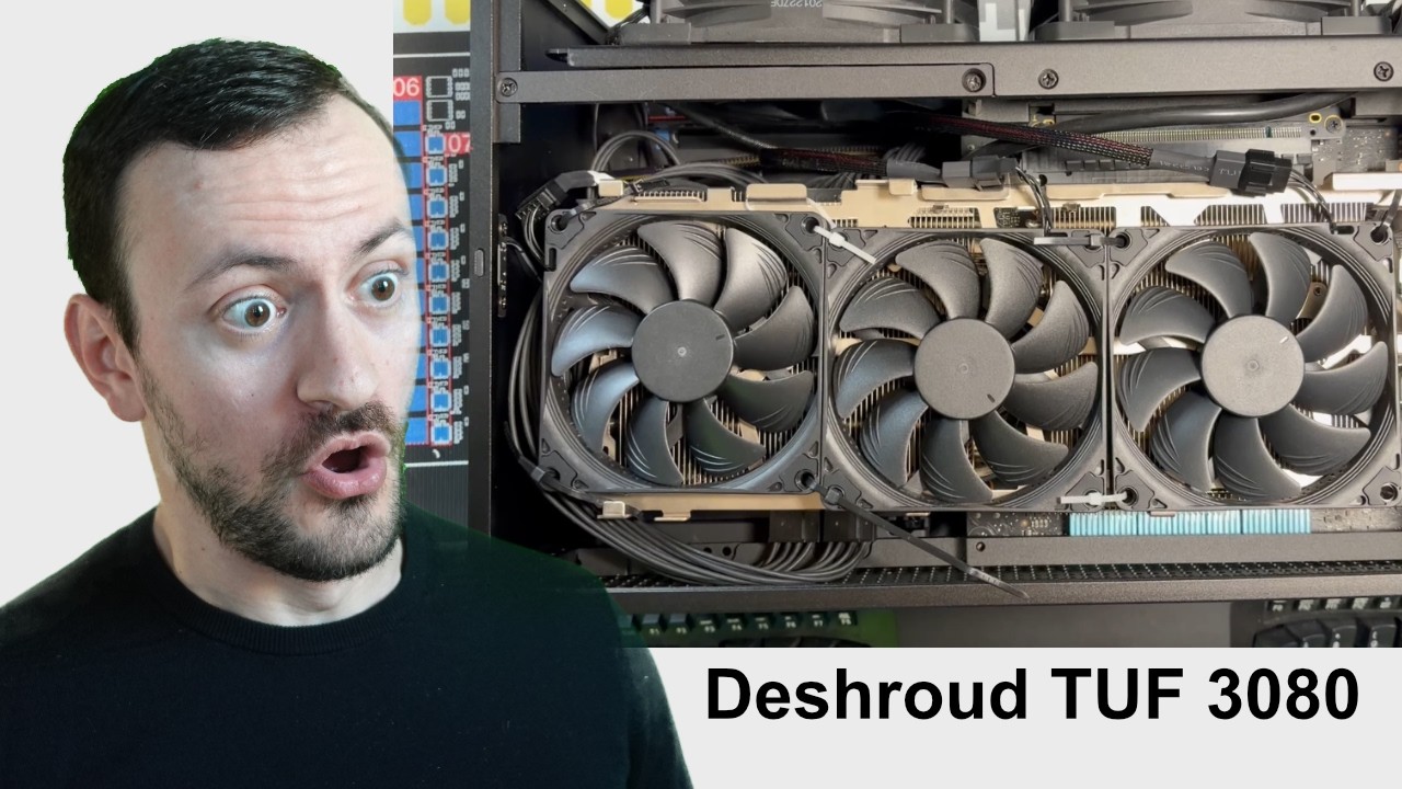 Noctua Fan Deshroud on ASUS TUF 3080