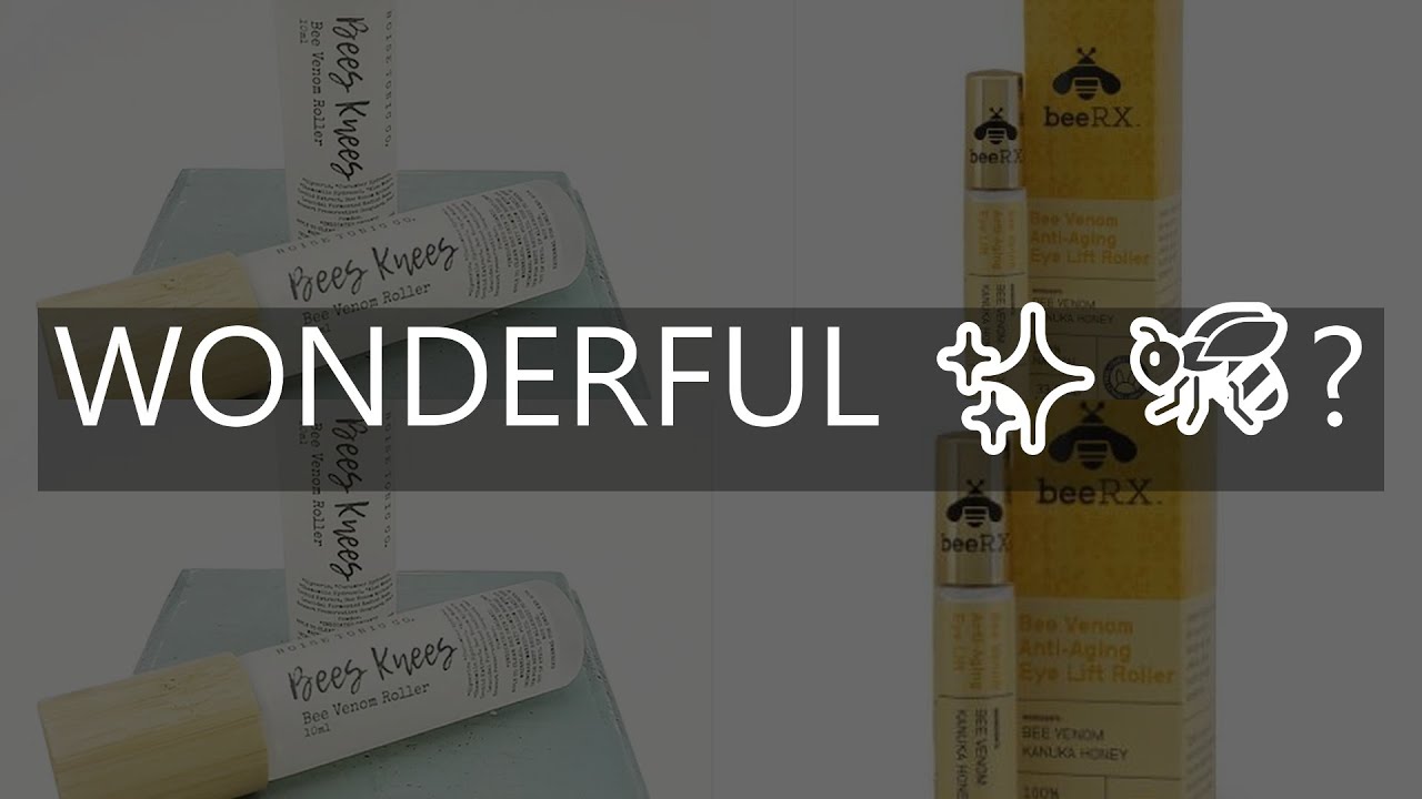 better than botox bee venom roller review  legit or scam