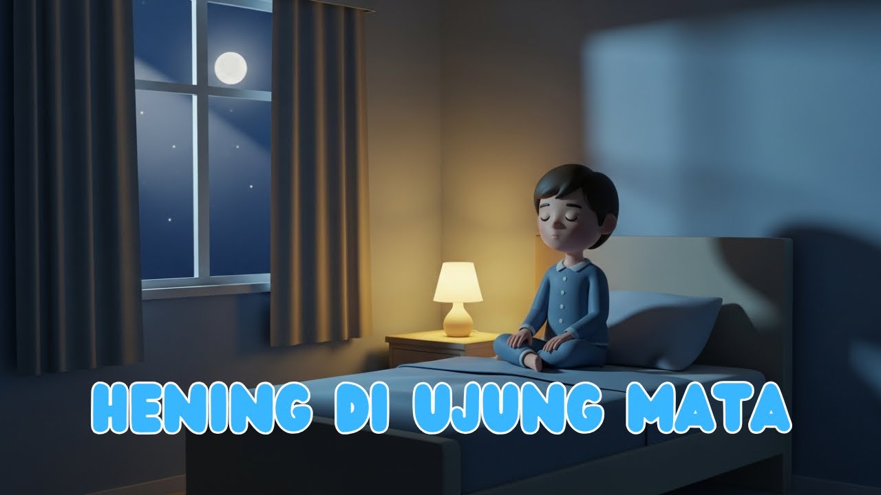 Hening di Ujung Mata 🌙 Lagu Tidur Anak yang Menenangkan | 3D Lullaby Indonesia