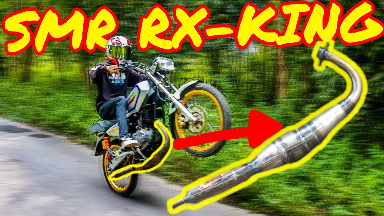 PASANG KNALPOT SMR KOLONG DI RX-KING