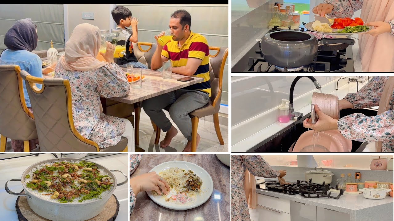 🌙 RAMADAN DAY 🥰|In Dubai 2023 Mutton Dum Biriyani Recipe |Irfanashamsheer