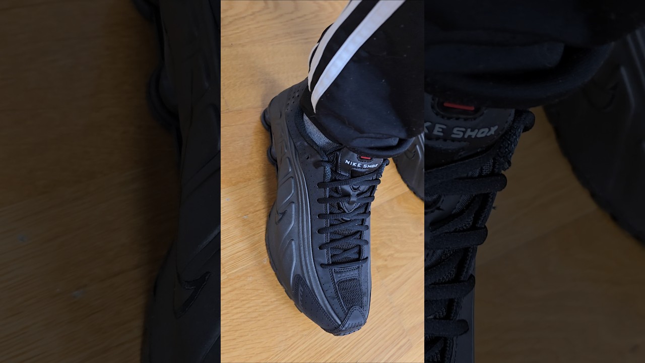 Nike Shox R4 Shoes On Feet #springonyoutube #nike #shox