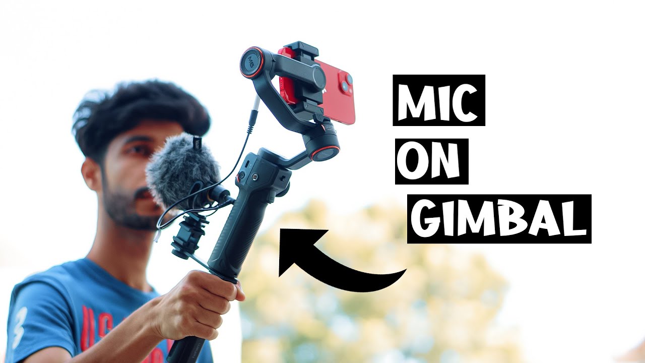HOW TO ATTACH YOUR MIC ON MOBILE GIMBAL & RECORD HIGH QUALITY AUDIO IN YOUR VLOGS | IN HINDI