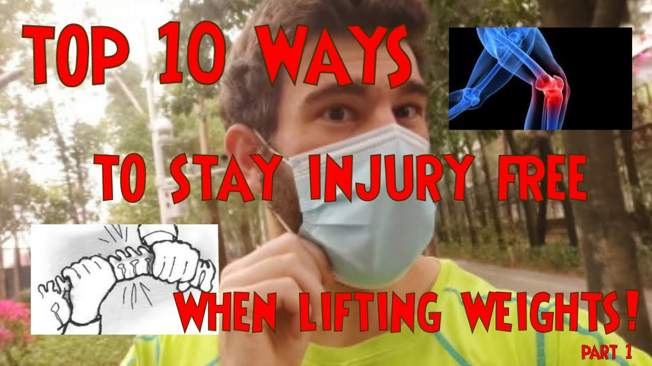 How to AVOID INJURY when LIFTING WEIGHTS! (Part 1)