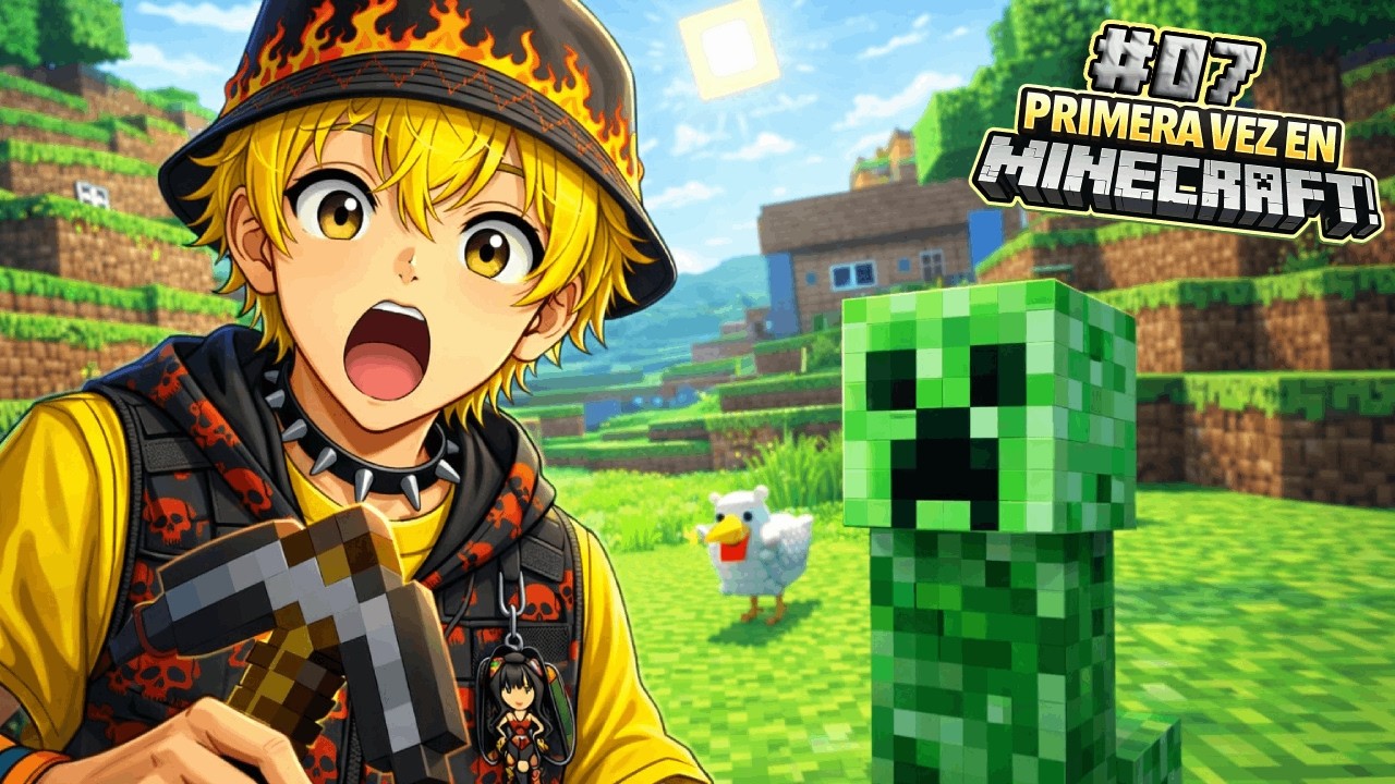 🔴Mi primera Vez En Minecraft - 💀 ⛏️- Stream 07