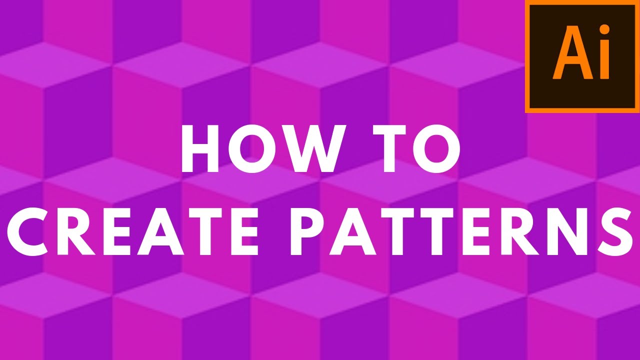 How to create patterns - Adobe Illustrator CC 2019