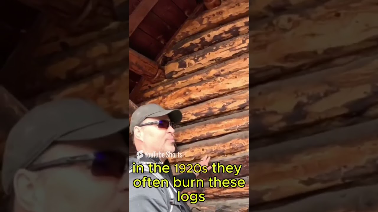 Alaskan Homesteaders Burned Their Cabin Logs For This Reason
