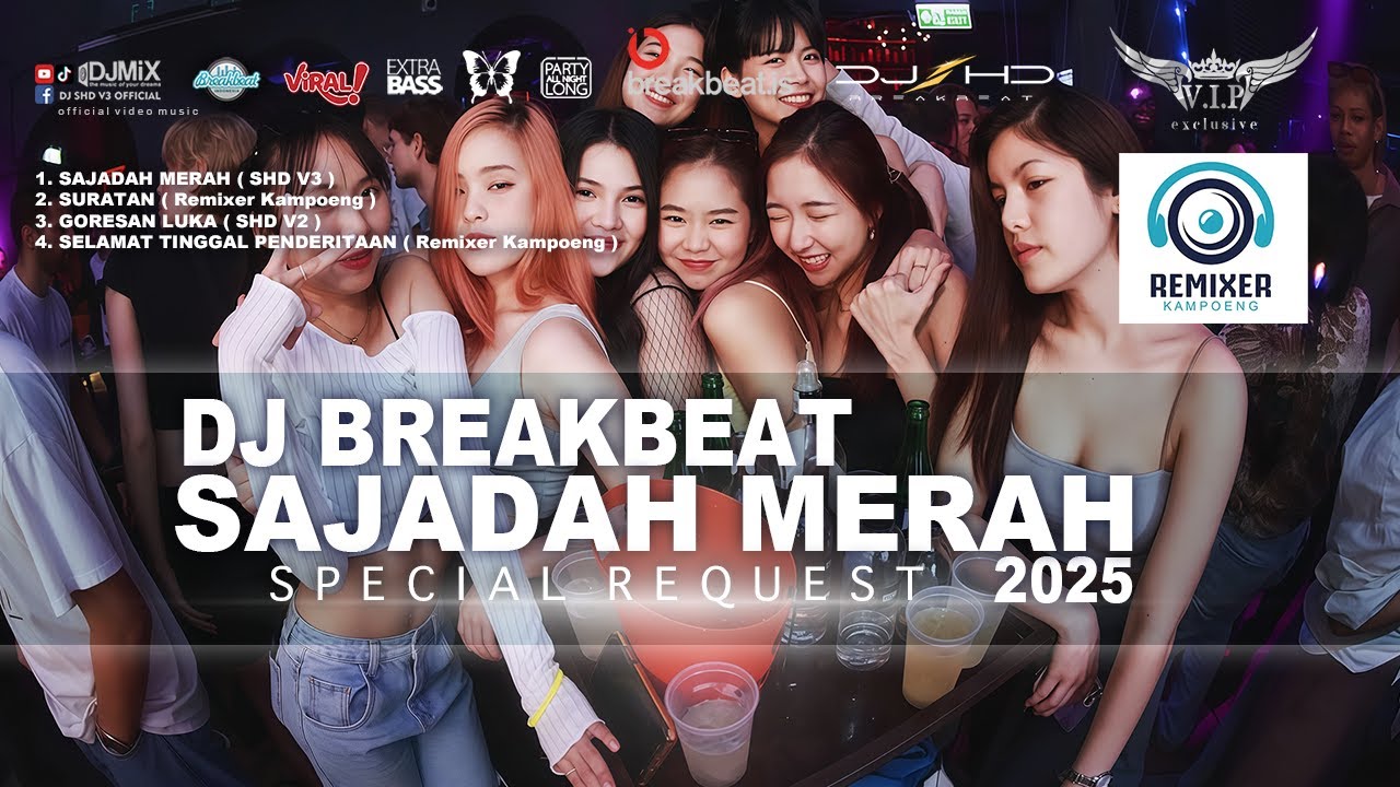 DJ SAJADAH MERAH BREAKBEAT 2025 [ SHD V3 ft. REMIXER KAMPOENG ] SPECIAL REQ!!!!!