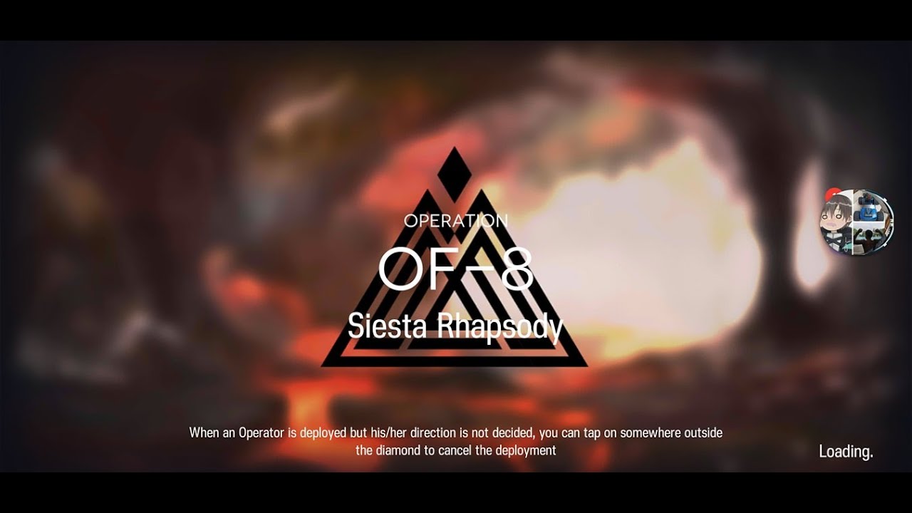 Arknights Obsidian Festival【OF-8 - Siesta Rhapsody】High Rarity Squad.