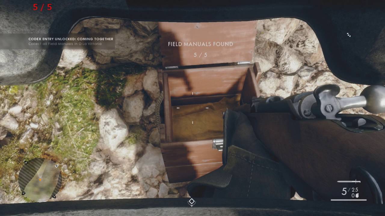 Battlefield 1 (BF1) - All Collectibles (Field Manuals) Avanti Savoia!