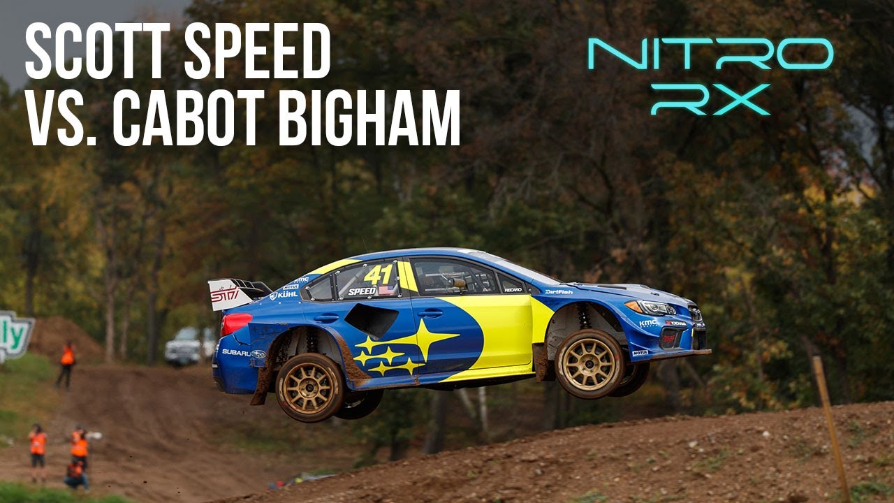 Scott Speed vs. Cabot Bigham | Nitro Rallycross Battle Bracket Round 2 Day 1