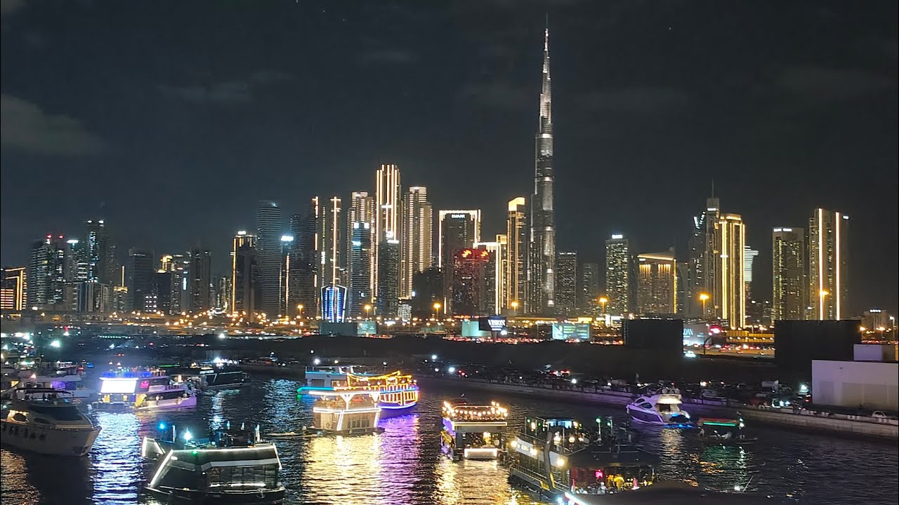 Dubai Burj Khalifa New Year Fireworks 2026 