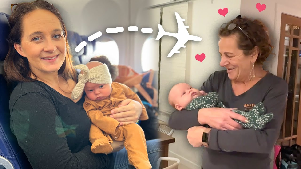 Первый полёт малыша на самолёте! Отправляюсь в Айдахо к бабушке 💖 — Daily Bumps Vlogmas 2022