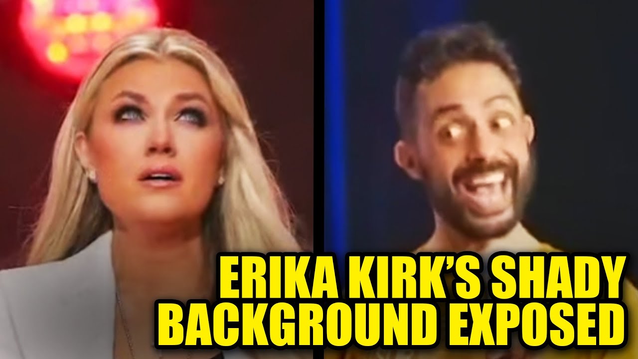 WATCH: Comedian Puts Erika Kirk's Dubious Background on Full Display