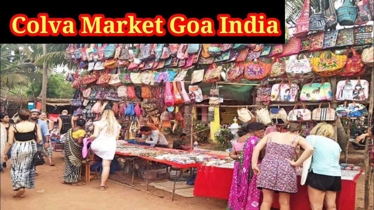 colva beach goa market / colva beach market #colvabeach #beachmarkets #margao