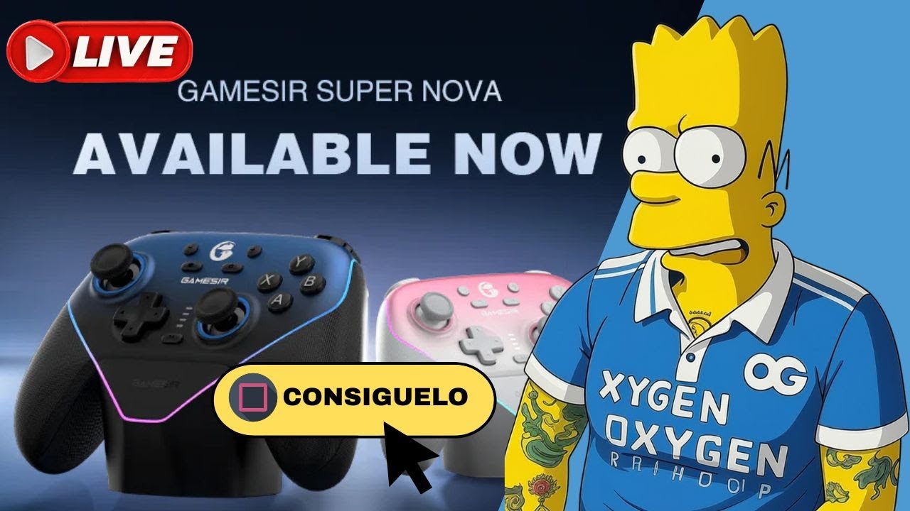 🎮UNBOXING GAMESIR SUPERNOVA (Sorteo un mando hoy) *publi 👑Código DANG3R👑