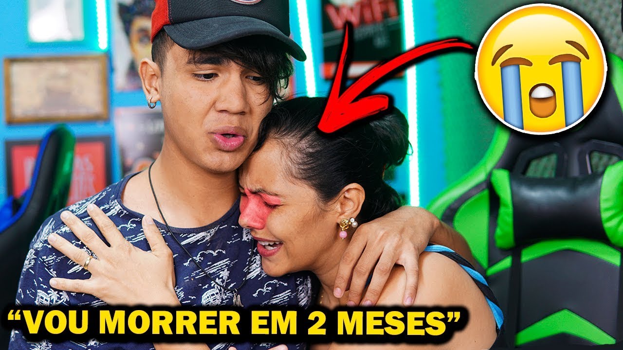 TROLLEI MINHA MÃE DIZENDO QUE SÓ TENHO 2 MESES DE VIDA! (Ela Chorou?)
