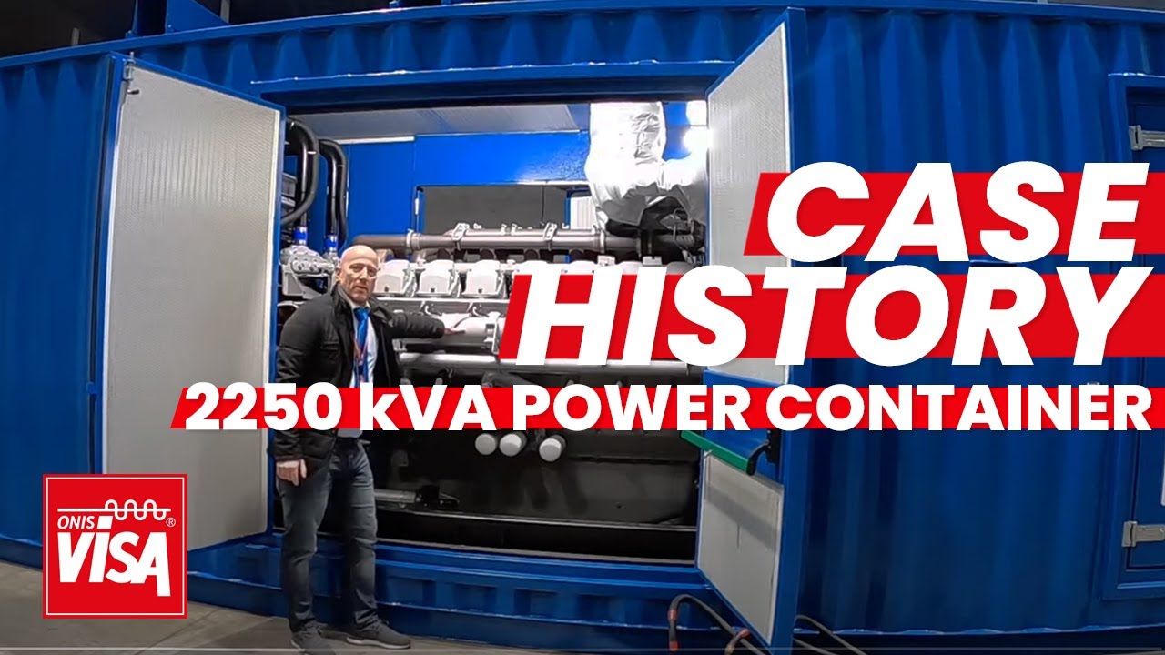 Onis Visa 2250 kVA power container - functional test