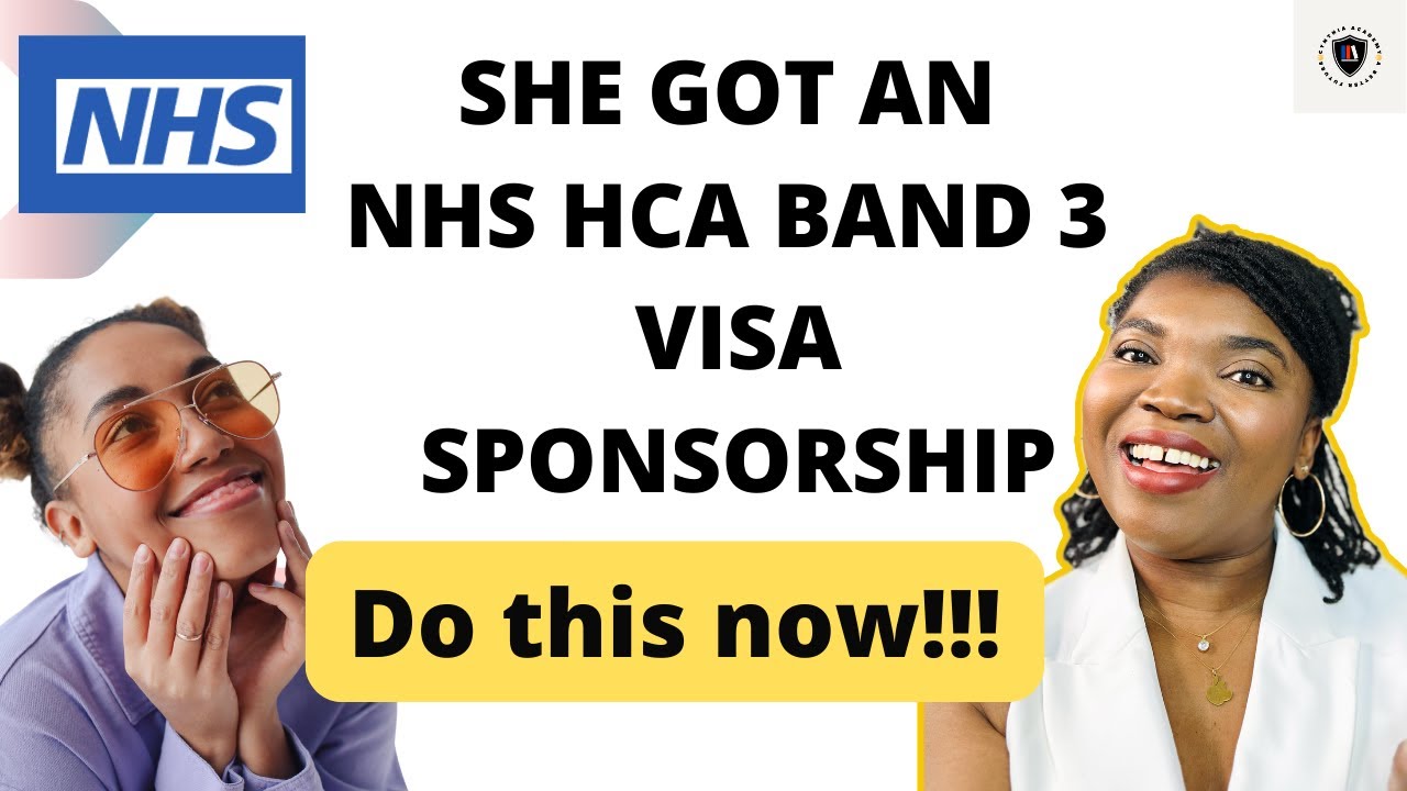 She got NHS sponsorship band 3 certificate of sponsorship. What you need to do to get yours.