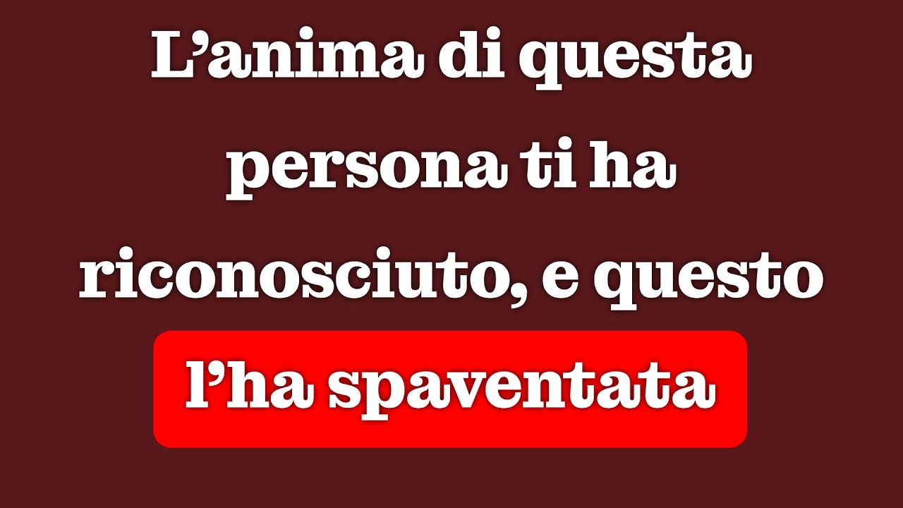 L’anima di questa persona ti ha riconosciuto – e l’ha spaventata | Carl Jung