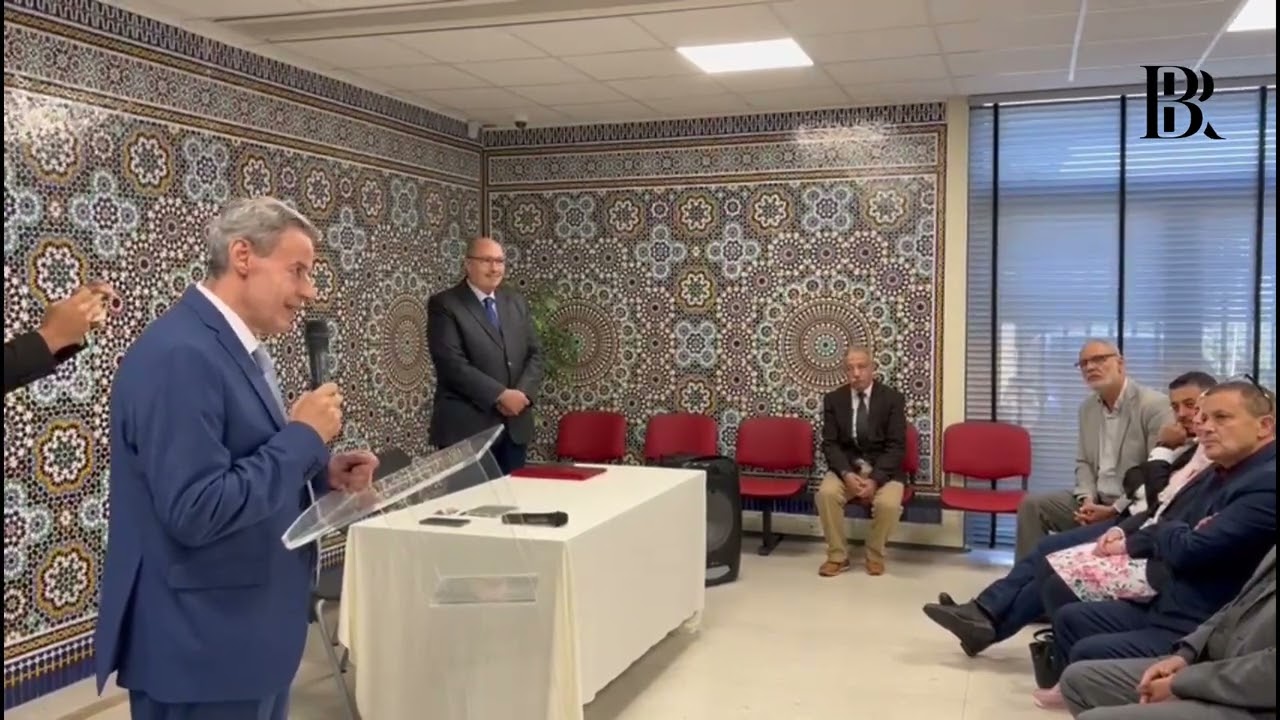 لقاء تواصلي مع افراد الجالية والقنصل العام بوطاهر احرضان يرحب بسفير صاحب الجلالة بلاهاي
