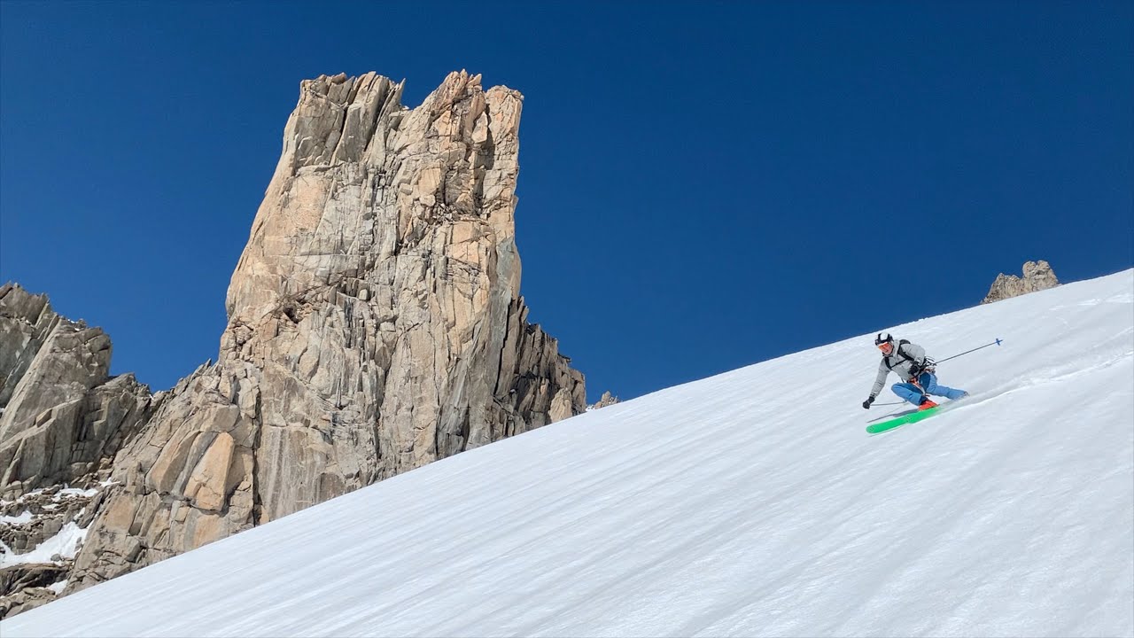 Chamonix April 2022: Glacier Rond, Vrai Vallée Blanche, Brèche Puiseux, Glacier Rouges du Dolent