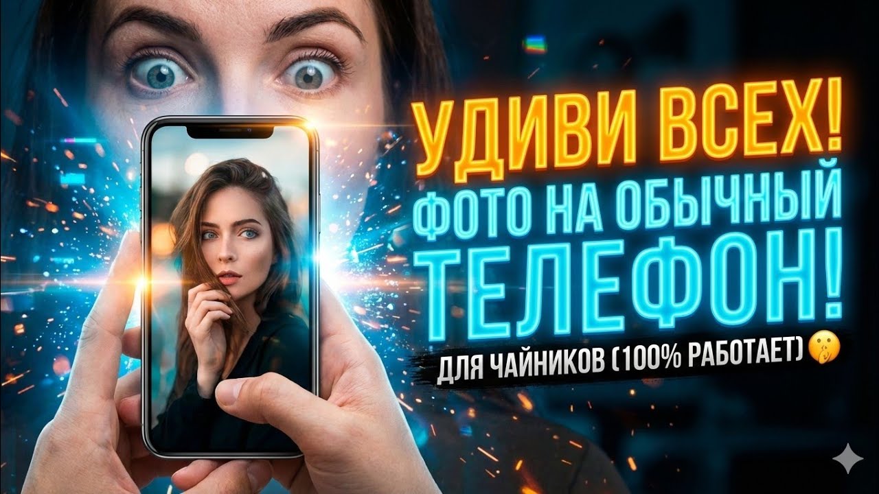 Фото на телефон для чайников.