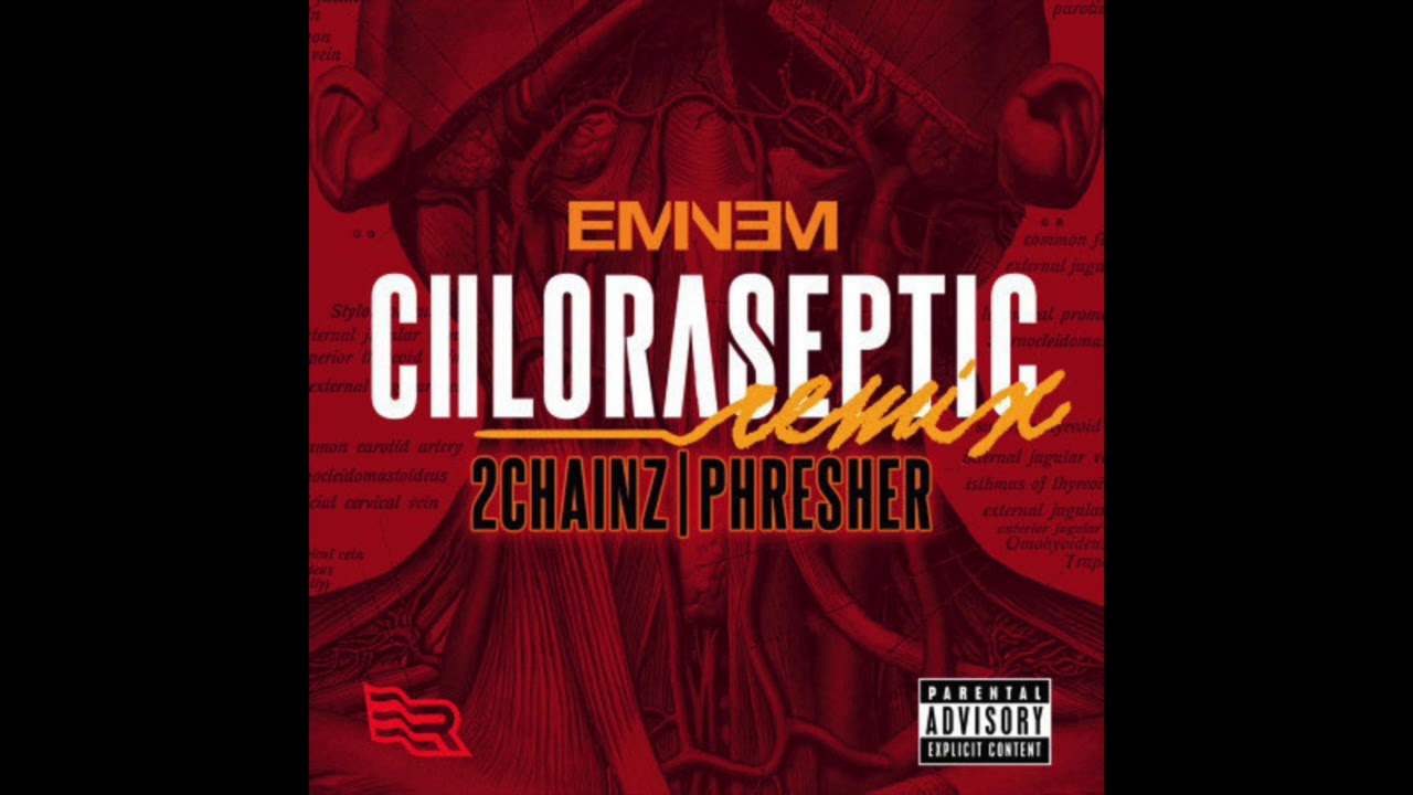 Eminem feat. 2 Chainz and Phresher- Chloraseptic (Remix) (Instrumental w/Hook)