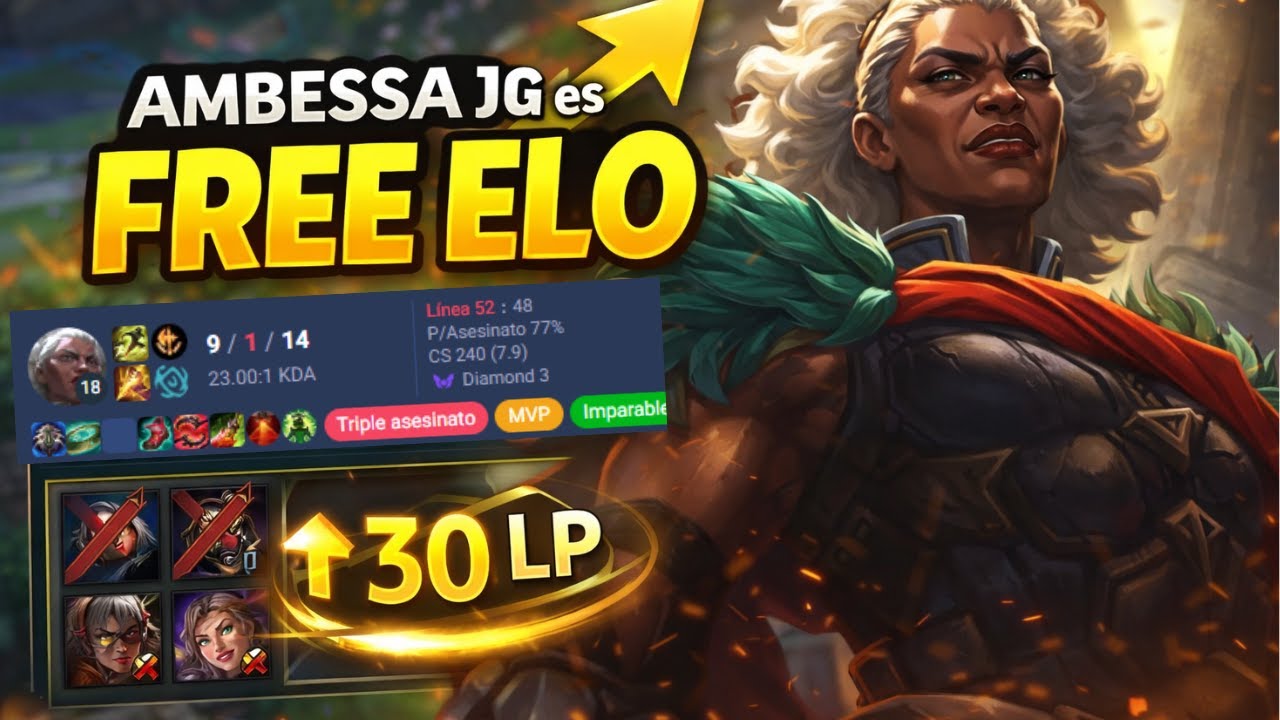 AMBESSA JG es FREE ELO (Hazlo así)