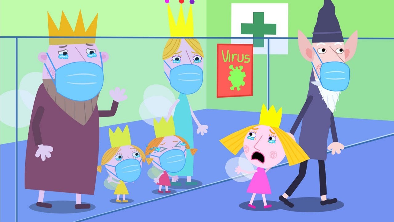 Holly is Not Infected By Virus??? - Ben & Holly's Little Kingdom Funny Animation