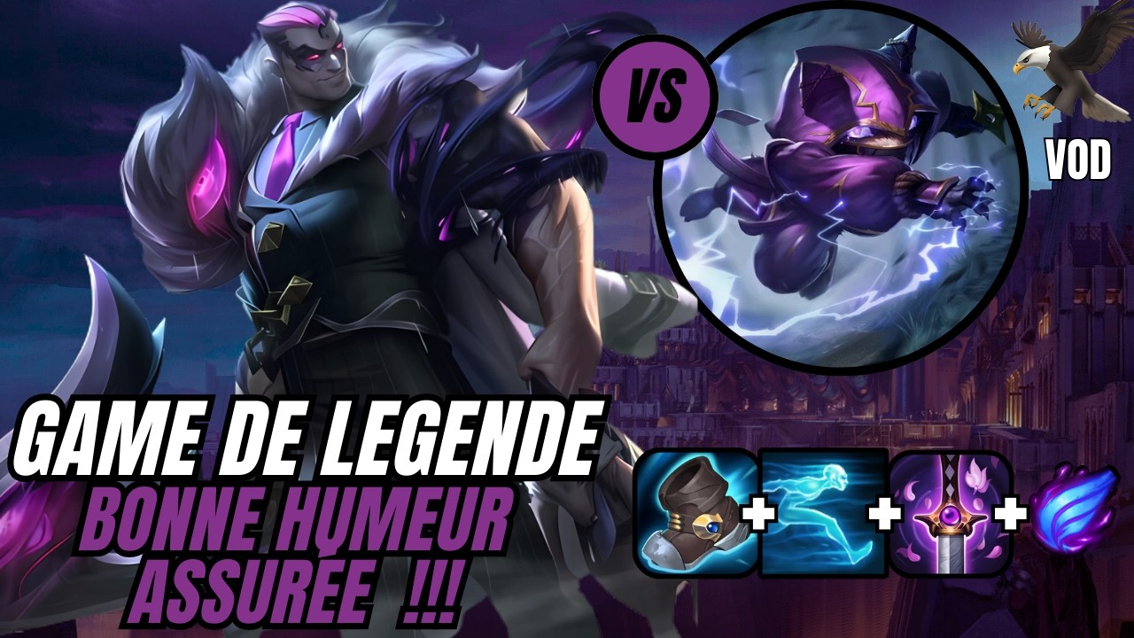 GAME DE LEGENDE ! DE LA BONNE HUMEUR ASSUREE !!! - SoloQ Master - Darius vs Kennen