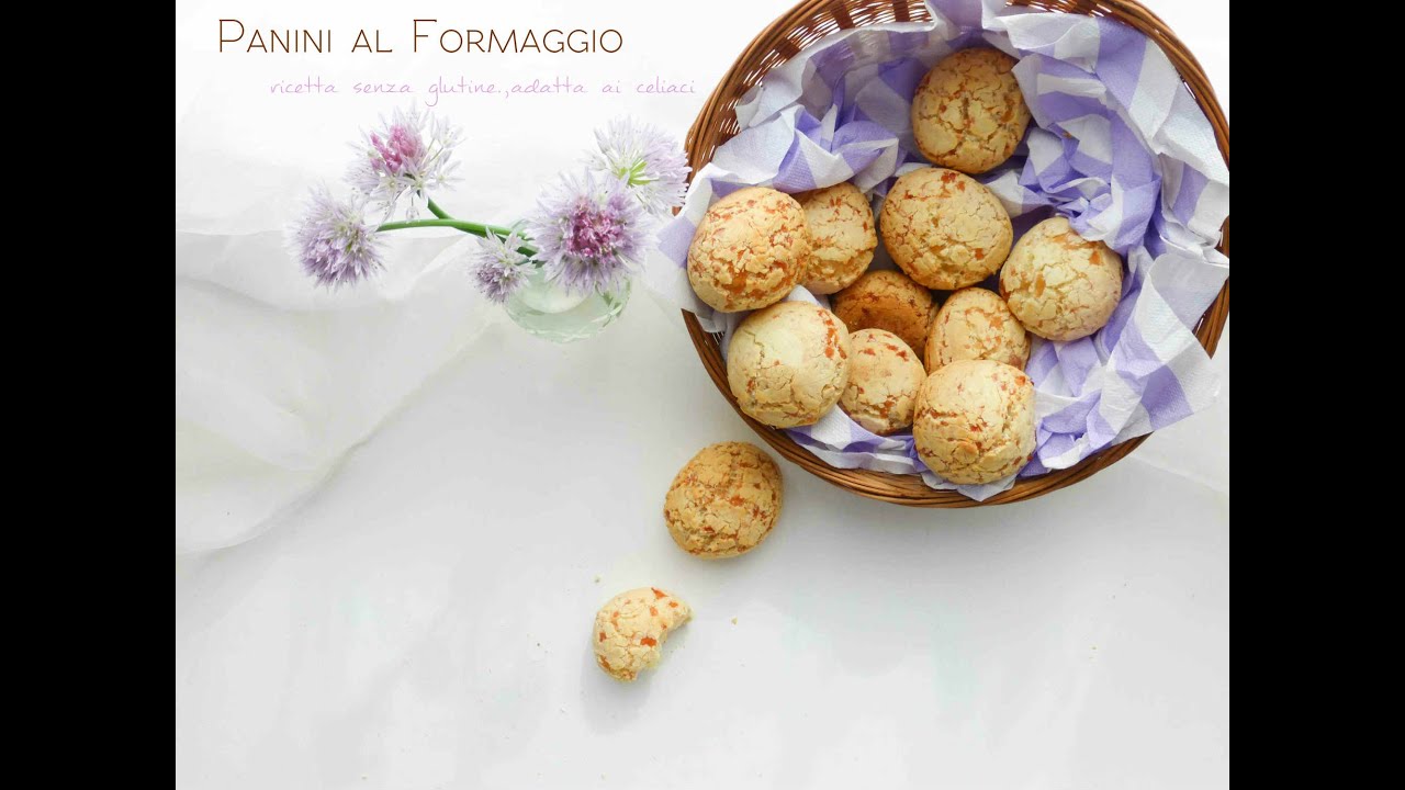 Panini al formaggio senza glutine -  pao de queijo ricetta brasiliana