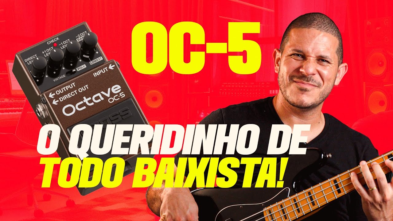Pedal Oitavador Boss Oc5 - Rodrigo David