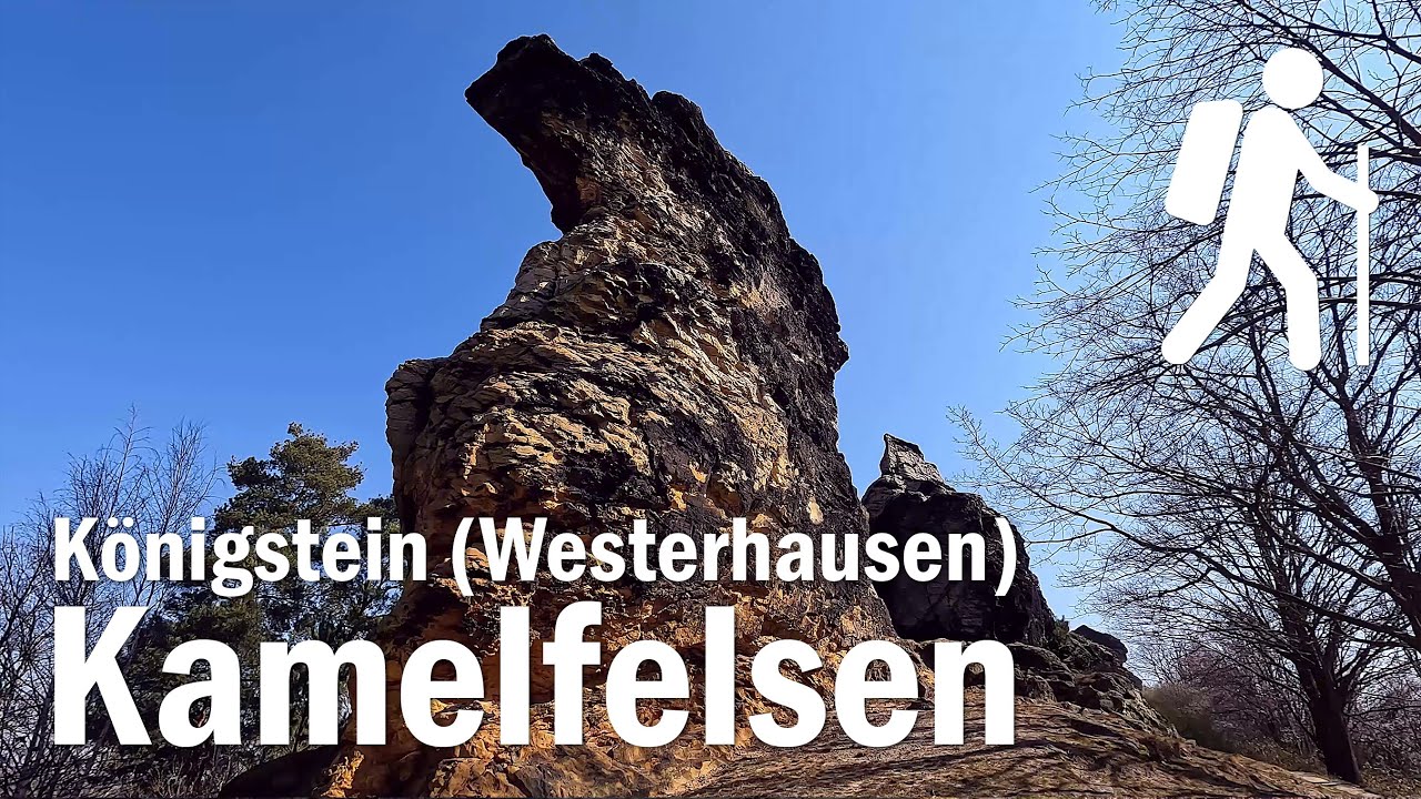 K&ouml;nigstein (Westerhausen), Kamelfelsen, Sachsen-Anhalt | Wandern im Harz | 4K