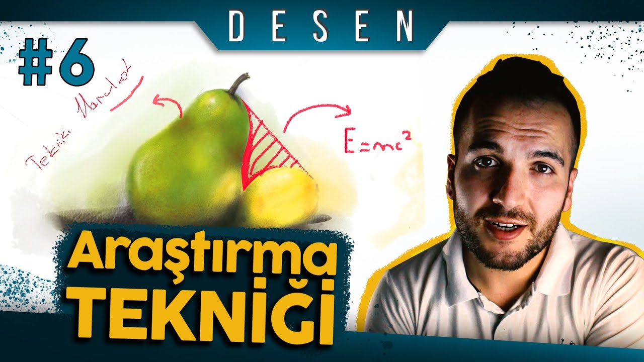 Tüm Tekniklerin Temeli  Araştırma Çizgisi Nedir? | Desen Dersleri #6