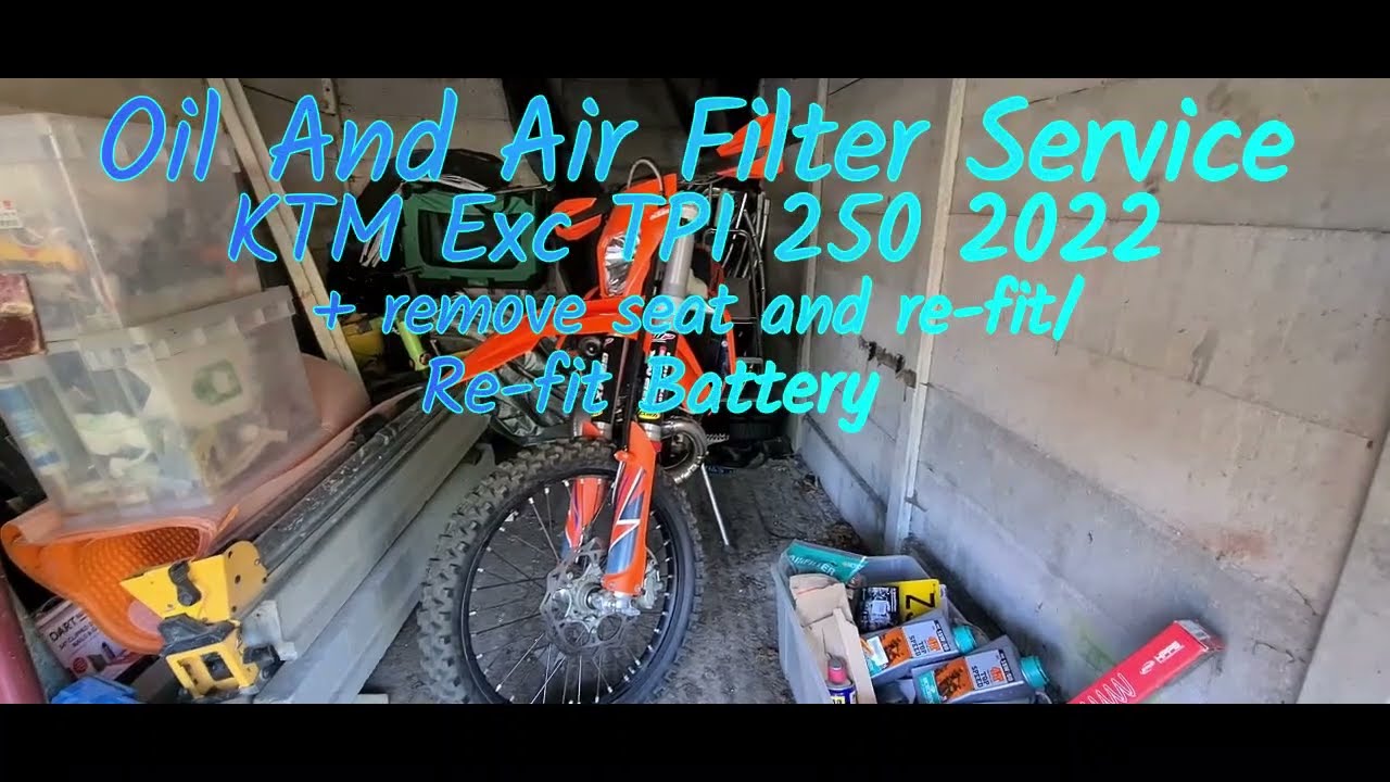 KTM EXC 250 TPI 2022 Full Service.