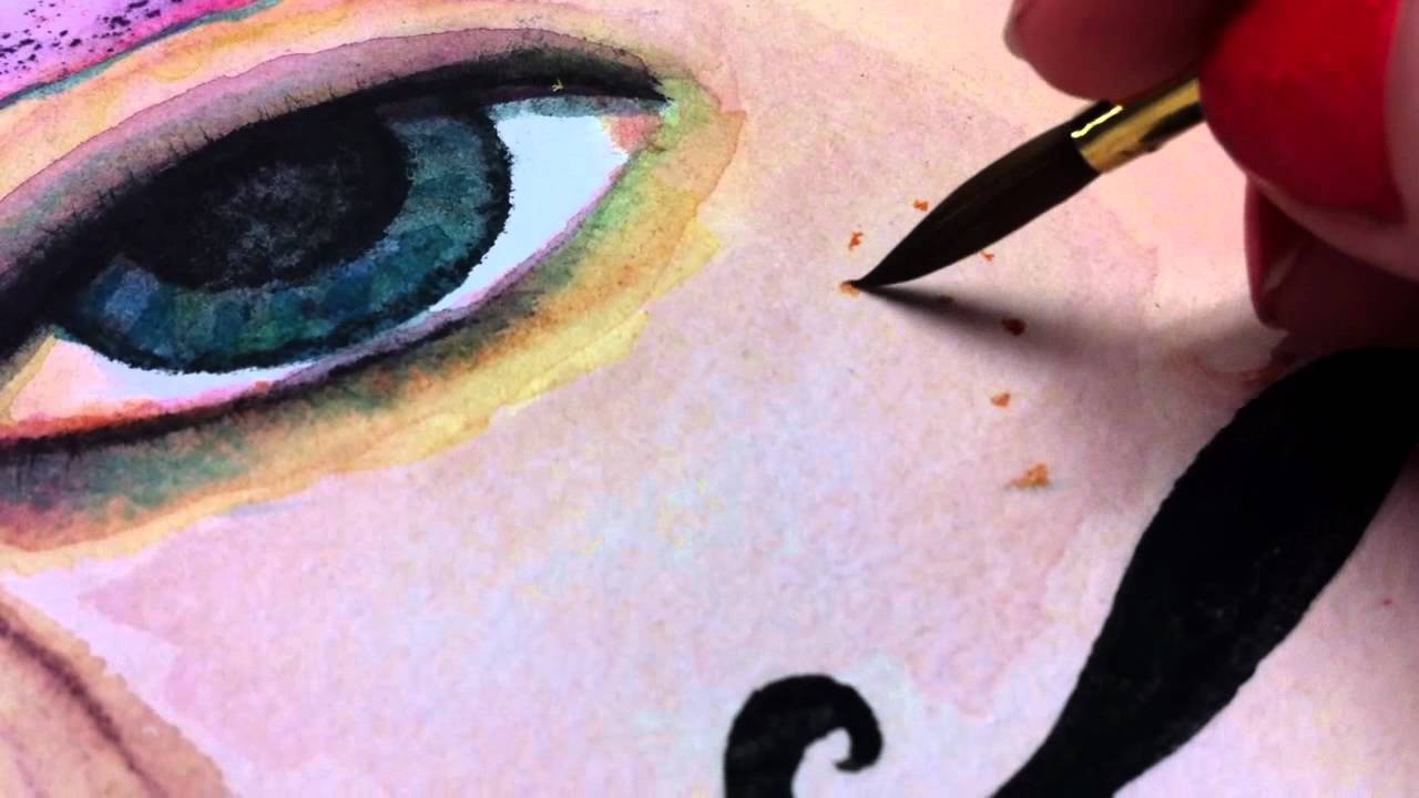 Be Yourself - mixed media painting by WYANNE