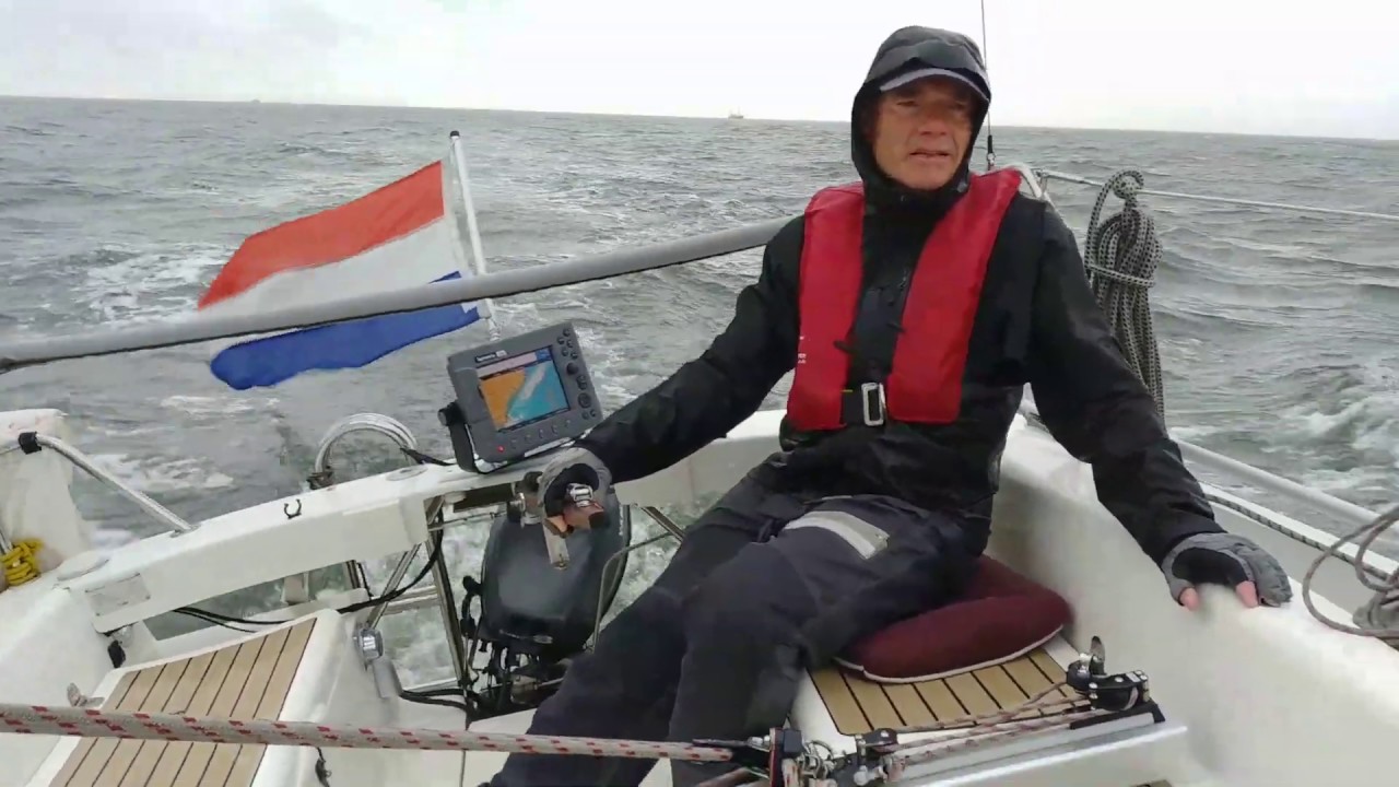 Waddenweek 2019 Etapclub. Zeilen met etap 21i op waddenzee van Den Oever naar Texel