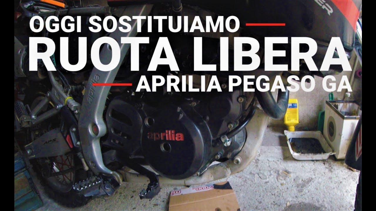 Sostituzione Ruota Libera Aprilia Pegaso 650 GA '92