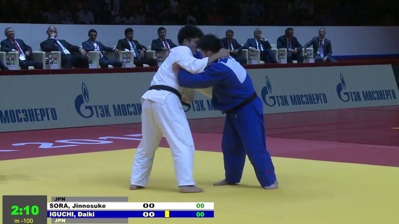 100 kg Sora J Iguchi D 07 09 2017 Т1 Международный турнир имени Дзигоро Кано, ВЛАДИВОСТОК