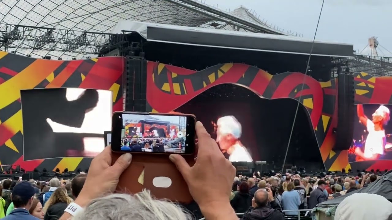 The Rolling Stones Sixty Opening in Munich. With Charlie Watts