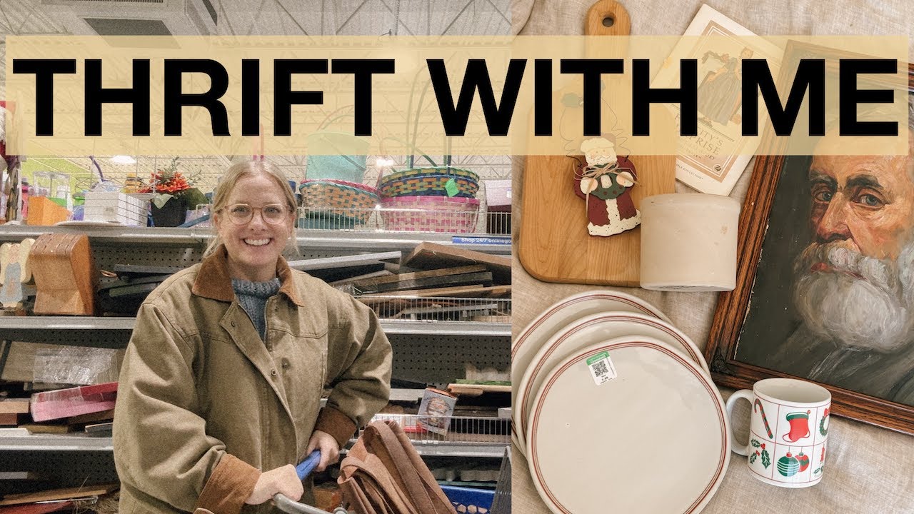 HOME DECOR THRIFT HAUL | Holiday, kids & Kitchen Things