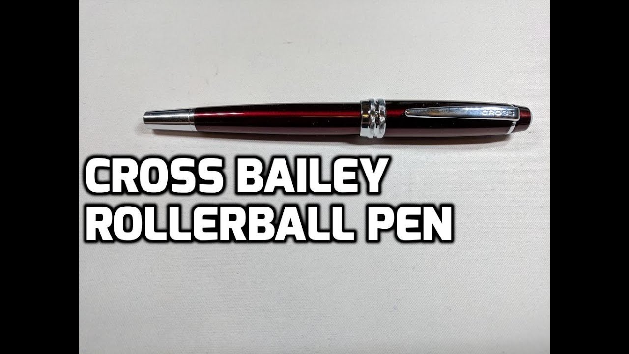 Cross Bailey Rollerball Pen Unboxing and Review