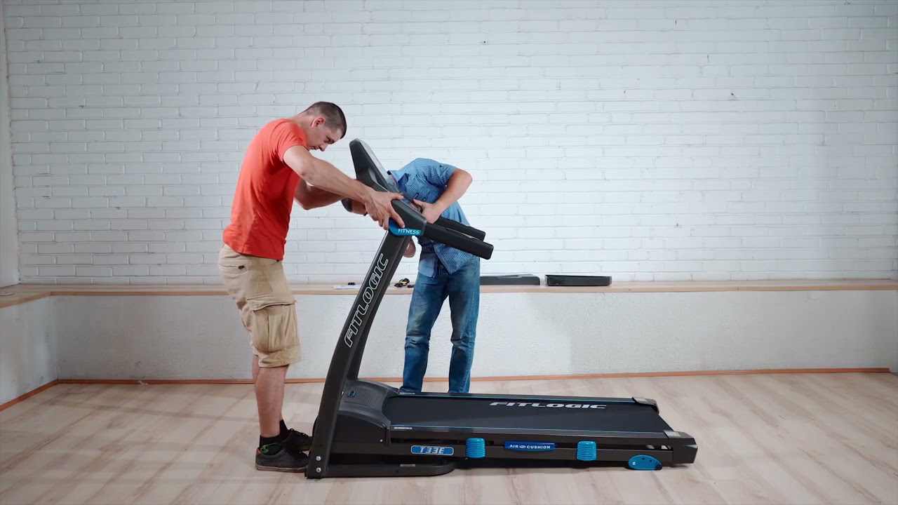 Інструкція збирання бігової доріжки Fitlogic T33E