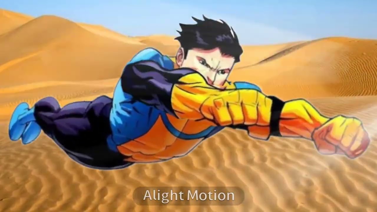 Maskless mark comic animation by me