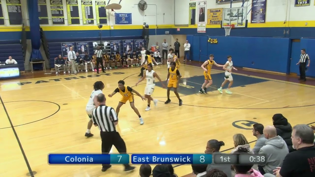 Boys Varsity Basketball | Colonia vs East Brunswick | January 29, 2026