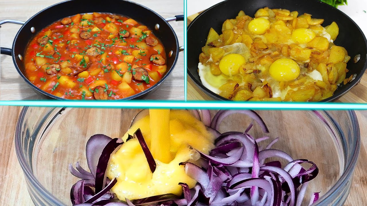 Nu am mancat niciodata o mancare atat de DELICIOASA ! Top 3 Retete cu Cartofi (Reteta Video)
