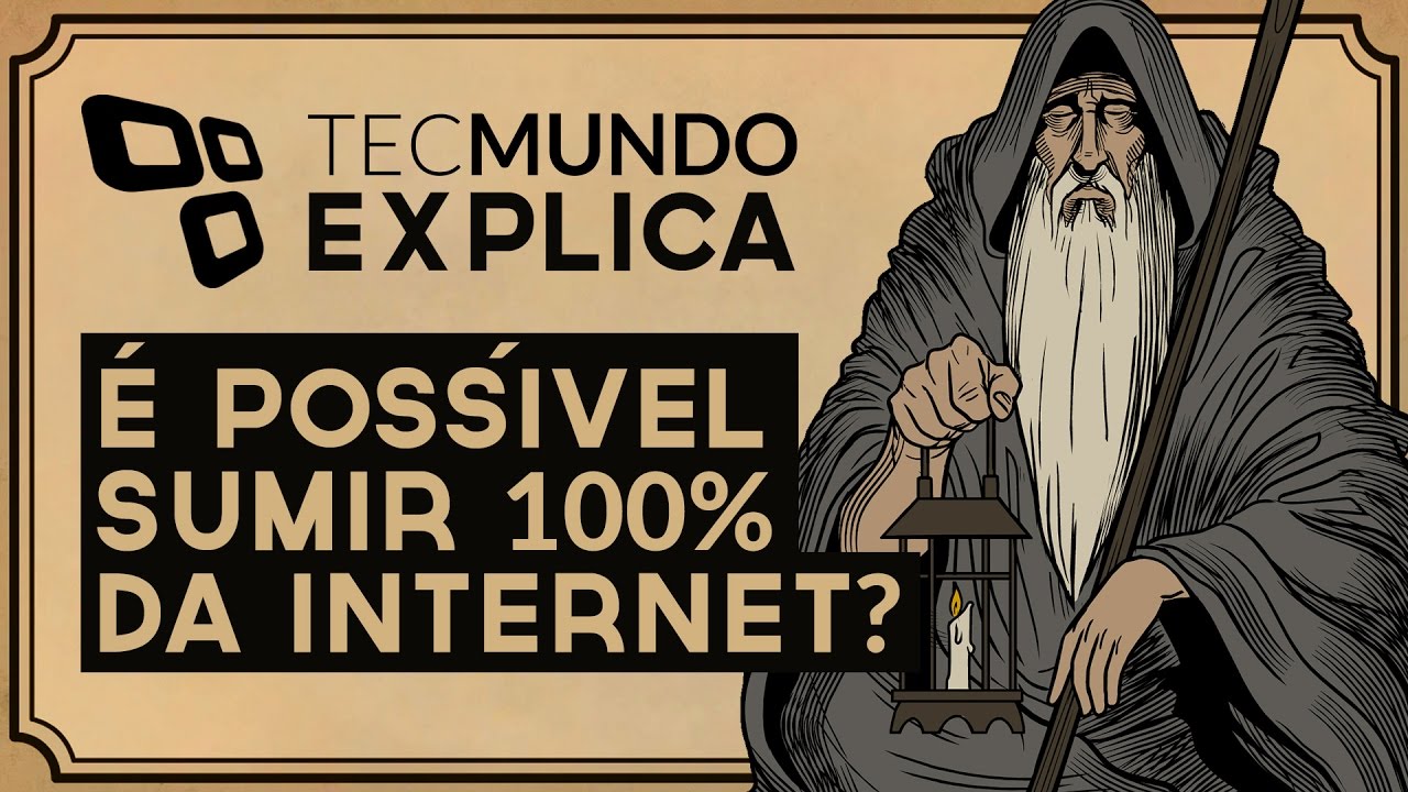 TecMundo Explica: &Eacute; poss&iacute;vel sumir completamente da internet?